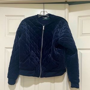 Lauren Ralph Lauren Navy Bomber Jacket